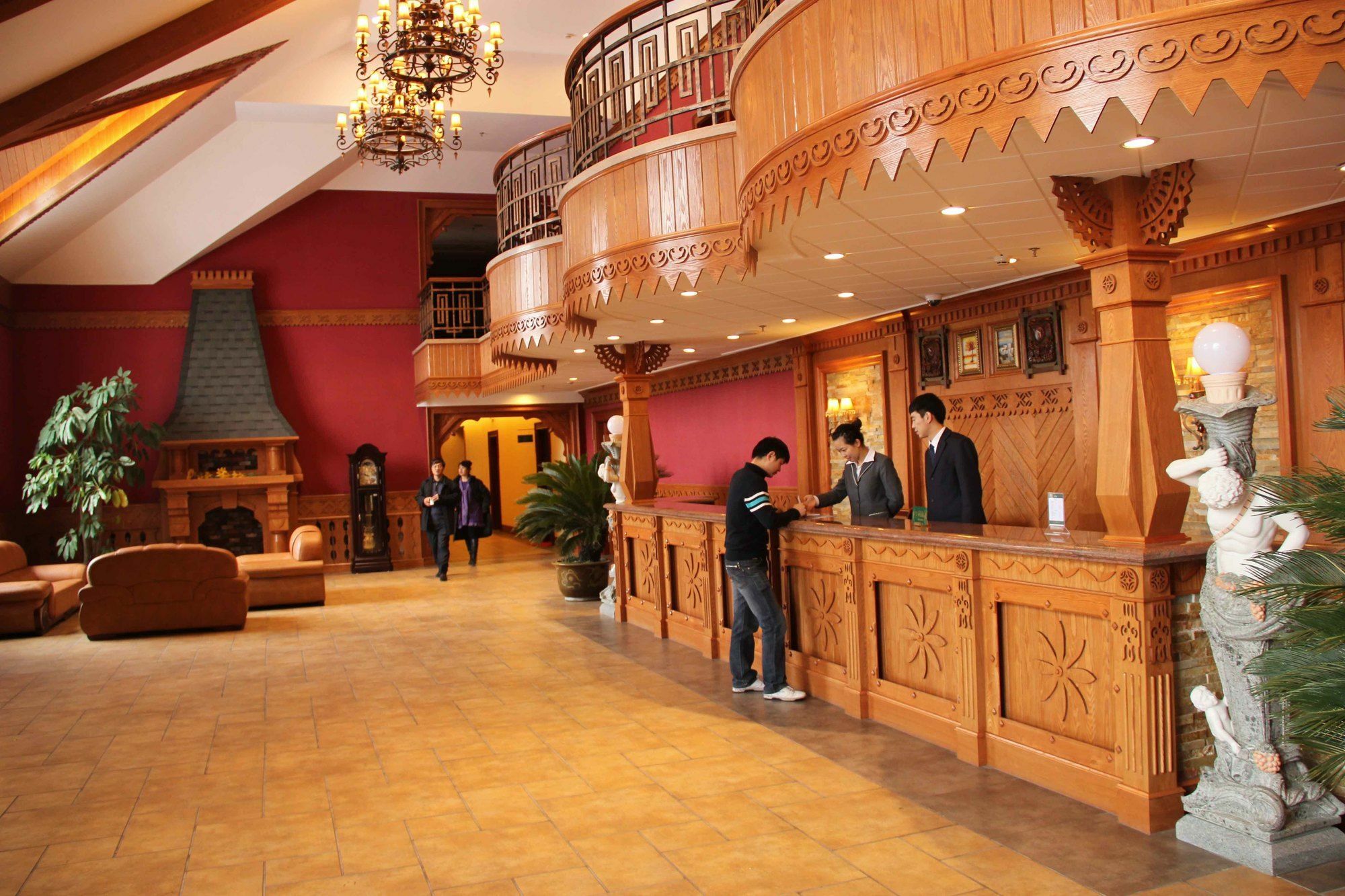 Harbin Volga Manor Hotel Buitenkant foto